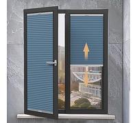 JYkjWeYF Tende a Nido d'Ape Senza Fili,Tende Plissettate per Interni,Tende Avvolgibili Oscurante Isolamento Ridurre Il Rumore,Privacy e Protezione Solare,per Porte e Finestre (WxH: 45x200cm)