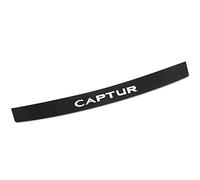 JYMLOV Protezione Paraurti Posteriore Auto per Ren-Ault Captur, Adesivi per Bagagliaio in Fibra di Carbonio autoadesivi Protezione Soglia di Carico AntiGraffio,Black