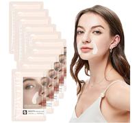 JYNVO 10 paia di adesivi per le linee naso-labiali,V Face Lift Tape,V Face Lifting,Patch Adesiva per il Lifting Facciale, Cerotti Lifting Viso,Patch per il Sollevamento del Viso Invisibile
