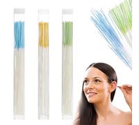 JYNVO 210 pezzi Detergente per buchi dell'orecchio, linea di pulizia per buchi dell'orecchio con tubo di plastica per la conservazione, cura dei buchi dell'orecchio