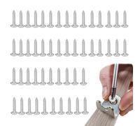 JYNVO 50 pz viti per legno M5x16mm Phillips a testa tonda, viti per pannelli truciolari, chiodi in acciaio inox, chiodi autofilettanti, viti per uso generale, viti per costruzioni in legno