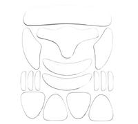 JYNVO Cerotti per Il Viso Silicone Pad Silicone Riutilizzabili Adesivi Antirughe per il Viso Compreso di Petto Patch Collo Collo Maschera Gli Occhi Guancia Fronte Pad per Riduzione Rughe, 16 pezzo