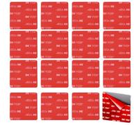JYNVO Nastro biadesivo super resistente 3M VHB da 15 pezzi, nastro biadesivo, nastro di installazione, impermeabile e resistente alle alte temperature, adatto per auto, telecamere sportive