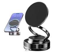 JYNVO Supporto magnetico per auto Magsafe per supporto auto con ventosa a vuoto [89+LBS potenza di aspirazione & 2800 gf magnete più forte], girevole a 360° per auto/specchio/iPhone