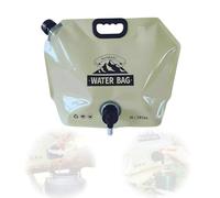 JYNVO Tanica Acqua con Rubinetto 8L, Taniche per Acqua, Contenitore dell'Acqua Pieghevole, Borsa Porta Acqua Pieghevole, per Escursioni, Campeggio, Barbecue