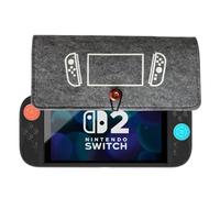 JYNXOR 1 pcs Custodia di protezione e trasporto per console Nintendo Switch, Custodia da Trasporto Switch 2, Custodia per Scarlatto e Violett Switch 2025 Console e Accessori, Antigraffio, Antiurto