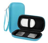 JYNXOR 1 pcs Custodia rigida per monitor - Custodia rigida per kardiamobile 6L, borsa da viaggio per monitor cardiaco ECG, borsa per monitor cardiaco, borsa per rilevatore di cuore, organizer, Azzurro