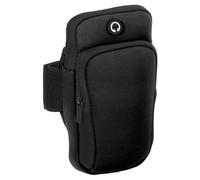 JYNXOR 1 Pezzi Fascia da Braccio Porta Cellulare per Correre, porta Cellulare Corsa, Accessori per Cellulari, Porta Telefono per Corsa, Fitness - Compatibile con Smartphone Fino a 6.5 (Nero)