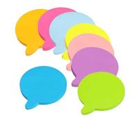 JYNXOR 8 Blocchetti di Foglietti Adesivi, 75 x 75mm Sticky Notes, 30 Fogli per Blocchetto, 8 Colori Vivaci, Rimovibili, ideali per Studio, Pianificazione, Uso Domestico e come Cartoleria Ufficio