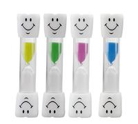 JYNXOR Clessidra Bambini,4 Pcs Timer a Clessidra,Clessidras per Bambini,per Bambinis,Lavarsi i Denti,Giochi,Cucinare,Ufficio