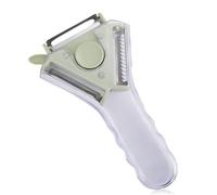JYNXOR Pelapatate Professionale,3-In-1 Multifunzione Pela Patate e Verdure Lama Acciaio Inossidabile Sbuccia,Pela Verdure,per Campeggi in Famiglia Picnic e Viaggi(Verde)