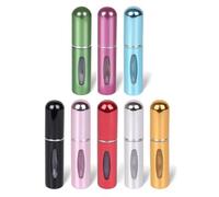 JYNXOR Porta Profumo da Viaggio,8 Pezzi 5ml Atomizzatore di Profumo,Mini Bottiglia Spray Portatile,Ricaricabile Spruzzino Profumos,con Finestra,Adatto per Viaggi Aerei,Borse,Viaggi