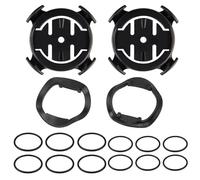 JYNXOR Supporto Manubrio,2 Pezzi Supporto per Computer da Bici,Universale Attacco Manubrio per GPS Edge 200/500/520/800, Compatibile con Igpsport Igs50 Igs618 e Altri Ciclocomputer