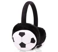 JynxtoyZeal Paraorecchie per bambini modello di Calcio,Paraorecchie in Peluche, Calcio Plush Earmuffs,Caldo in Peluche Esterno di Inverno dei Plush Earmuffs