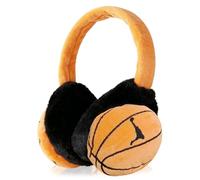 JynxtoyZeal Paraorecchie per bambini modello di Pallacanestro,Paraorecchie in Peluche, Calcio Plush Earmuffs,Caldo in Peluche Esterno di Inverno dei Plush Earmuffs