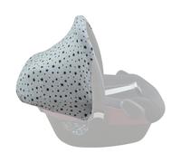 JYOKO KIDS Cappotina in cotone compatibile con Maxi Cosi Pebble Bebe Confort (BLACK STAR)