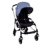 JYOKO KIDS Cappottina per passeggino e passeggino compatibile con Bugaboo Bee 3, Bee plus, Bee 5 realizzata in tessuto di cotone elastico, morbido e traspirante (Sailor Stripes)