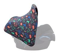JYOKO Kids Capuccio Universale per Ovetto Compatibile con Maxi Cosi Gruppo 0, Capottina per Seggiolino Auto e Passeggino, Adatto per la maggior parte delle Marche (HAPPY DINO)