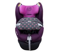 JYOKO KIDS Fodera per accessorio di seggiolino auto in cotone Compatibile con Cybex Gold Sirona - M2 (Fluor Heart)