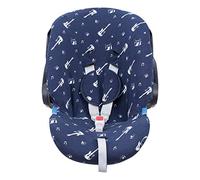JYOKO KIDS Fodera per seggiolino auto in cotone compatibile con Cybex Aton Cloud-Q-M-2-4-5 (ATON 2, Rock Hero)