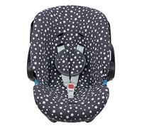 JYOKO KIDS Fodera per seggiolino auto in cotone compatibile con Cybex Aton Cloud-Q-M-2-4-5 (ATON 2, Winter Sky)