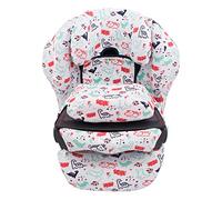 JYOKO KIDS Fodera per seggiolino auto in cotone compatibile con Cybex Silver Juno 2 Fix (Dino Party)