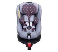 JYOKO KIDS Housse pour réducteur de siège auto bébé en coton compatible avec Romer Dualfix I-Size (Fluor Heart)