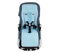 JYOKO KIDS Materasso per passeggino gemellare in cotone (BLUE SPARKLES)