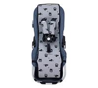 JYOKO KIDS Materasso per passeggino gemellare in cotone (ROBOT SPACE)