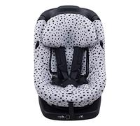 JYOKO KIDS Rivestimento per seggiolino auto in cotone compatibile con Bébé Confort AxissFix (Black Star)