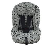 JYOKO KIDS Rivestimento per seggiolino auto in cotone compatibile con Bébé Confort Milofix (Black Rayo)