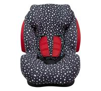 JYOKO KIDS Rivestimento per seggiolino auto in cotone compatibile con BeCool Thunder, Foppapedretti, BQ-06 (Winter Sky)