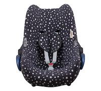 JYOKO KIDS Rivestimento per seggiolino auto in cotone compatibile con Maxi Cosi Cabriofix City Streety (Winter Sky)
