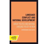 Jyotirindra Das Gupta Language Conflict and National Development (Tascabile)