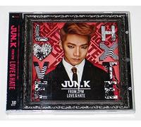 JYP Entertainment Jun. K (2Pm) - Love & Hate (1St Mini Album) Cd With Photo Booklet + Post Cards