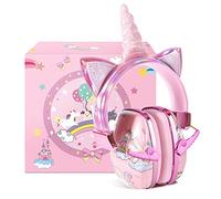 JYPS Cuffie Antirumore Bambini, SNR 25dB Cuffie Antirumore Protezione con Cancellazione del Rumore per Bambi Bambina Autismo dai 2 Anni+ per Lavoro