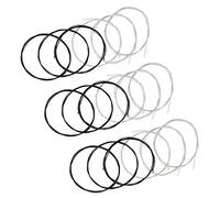 JYsun Corde per chitarra classica, 3 set completi con nylon nero per E-1st B-2nd G-3rd e nucleo in nylon argentato avvolto in rame per D-4th A-5th E-6th