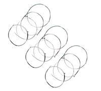 JYsun Viola Strings - Set completo di 3 corde, in acciaio inox, nichelato, ferita al cromo