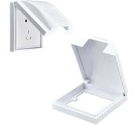 JYTDBCS 1 copertura per presa di corrente, autoadesiva, per la sicurezza, impermeabile, antipolvere, protezione per prese elettriche domestiche