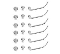 Jytop® 18 pcs Ear Plug with 6 Tubes Siemens Resound Bte Hearing Aid Aids Eartips Domes (size S M L)