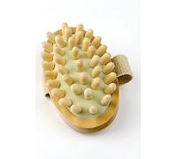 JYtop® Massaggiatore manuale in legno naturale, spazzola per il corpo, riduzione della cellulite (L)