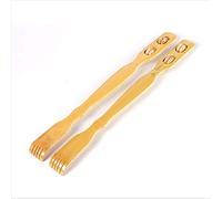 JYtop-online - Set di 2 grattacieli e massaggiatore per il rilassamento del corpo, per sollievo dal prurito, forte e robusto, 100% bambù naturale