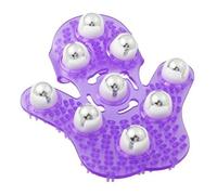JYtop® - Set di 9 sfere in metallo per la cura del corpo, in plastica, colore: fucsia