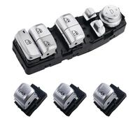 JYUTDW Alzacristallo Interruttore Per BMW 3 316d/318d/320d/330d 2018-2020 OE# 61317941997,61319299457 Interruttore Alzacristalli Elettrico(A set)