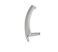 JYUTDW Maniglia Per Porta Interna Auto Per BMW Per X5 X6 E70 E71 E72 2007-2013 Maniglia Interna Per Auto Pannello Interno Per Porta Tirare Il Rivestimento(Right Grey)
