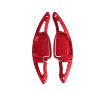 JYUTDW Paletta Cambio Volante Palette Al Volante Per Auto Extender Shift Per Audi Per RS3/RS5/RS6/RS7 2021-2024 Per E-tron GT 2022-2024(Red)