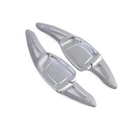 JYUTDW Paletta Cambio Volante Palette Al Volante Per Auto Extender Shift Per Audi Per RS3/RS5/RS6/RS7 2021-2024 Per E-tron GT 2022-2024(Silver)