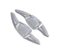 JYUTDW Per Audi Per RS3 RS4 RS5 RS6 RS7 RS E-tron GT 2021 2022 2023 Palette Controller Al Volante Dell'auto Leve del Cambio Le Palette del Volante(Silver)