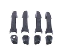 JYUTDW Per CR-V 2017 2018 2019 2020 2021 Decorazione Della Copertura Della Maniglia Della Porta Esterna Dell'auto Copertura Per Maniglia Esterna Della Portiera Dell(Carbon 0 sensors)