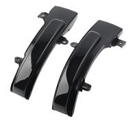 JYUTDW Per Mitsubishi Per ASX Outlander Lancer Mirage G4 2017 2018 2019 2020 Specchietto Retrovisore Auto Indicatore Di Direzione Auto Luce Di Posizione Laterale(Black)